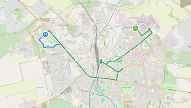 Карта маршруту Автобус 6 Рівне